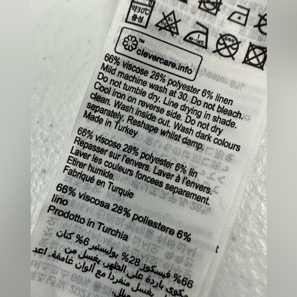 AllSaints Rita Stripe Tee Long Sleeve Boat Neck Oversized Modern Parisian M - Picture 11 of 14